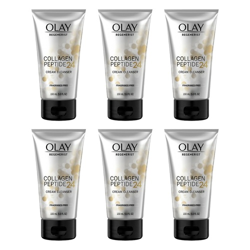Olay Regenerist Collagen Peptide 24 Cleanser 150mL Pack of 6