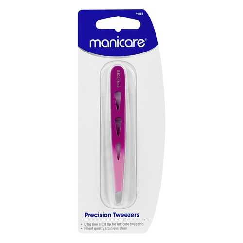 Manicare Precision Tweezers, Pink x 3