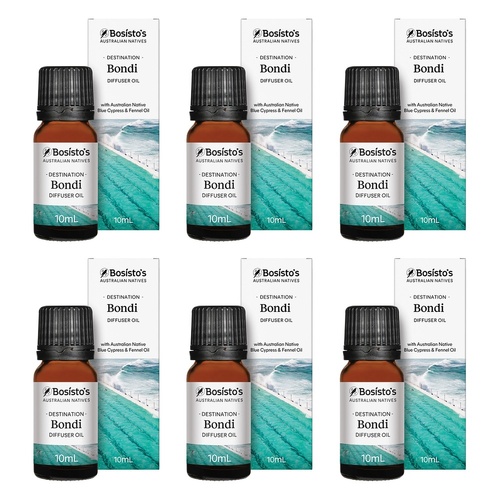 Bosisto's Australian Natives Bondi Oil 10mL Pack of 6