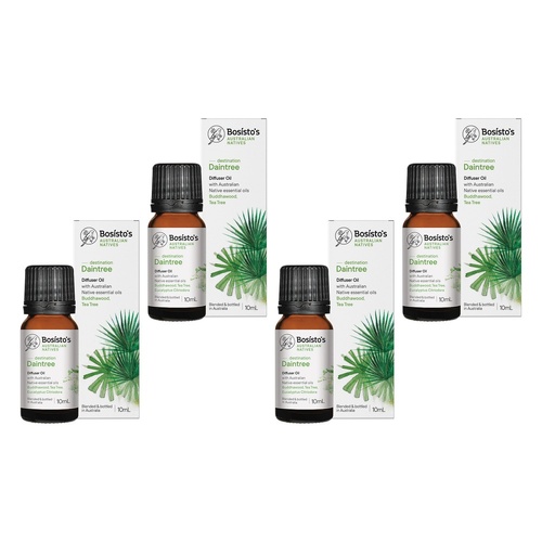 Bosisto's Australian Natives Daintree Oil 10mL Pack of 4