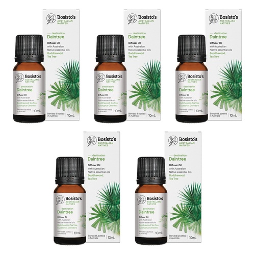 Bosisto's Australian Natives Daintree Oil 10mL Pack of 5