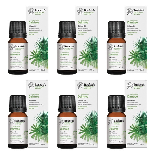 Bosisto's Australian Natives Daintree Oil 10mL Pack of 6