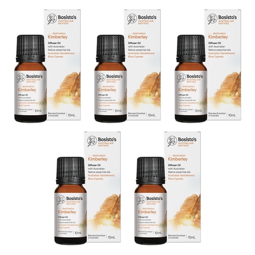 Bosisto's Australian Natives Kimberley Oil 10mL Pack of 5