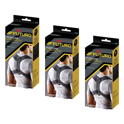 Futuro Posture Corrector Adjustable Pack of 3