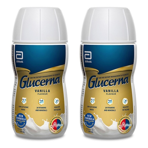 Glucerna Vanilla Nutrition Drink 220mL Pack of 2