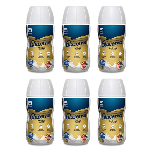 Glucerna Vanilla Nutrition Drink 220mL Pack of 6