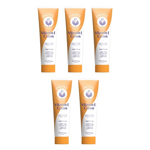 Invite E Cream 100g Pack of 5