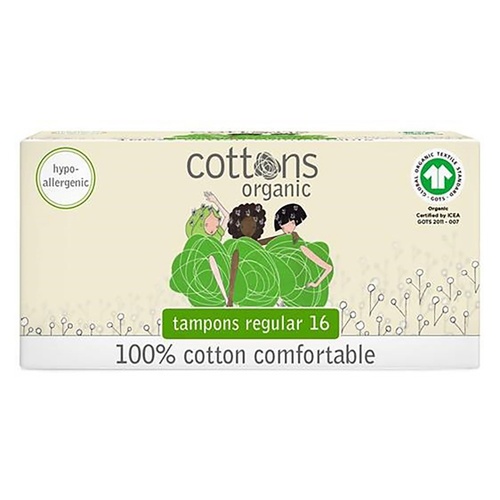 Cottons Tampons Regular 16 Pack x 10