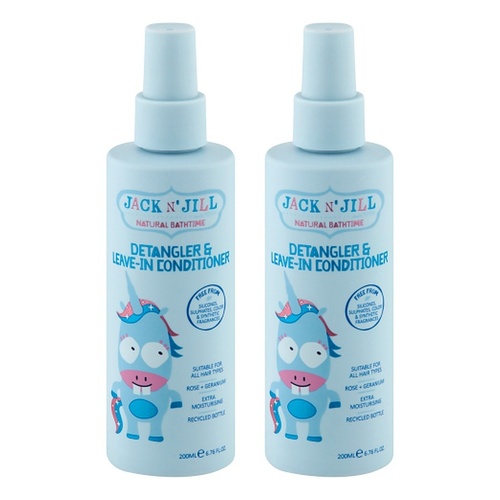 Jack N' Jill Leave-in Detangler Conditioner Blue 200mL Pack of 2