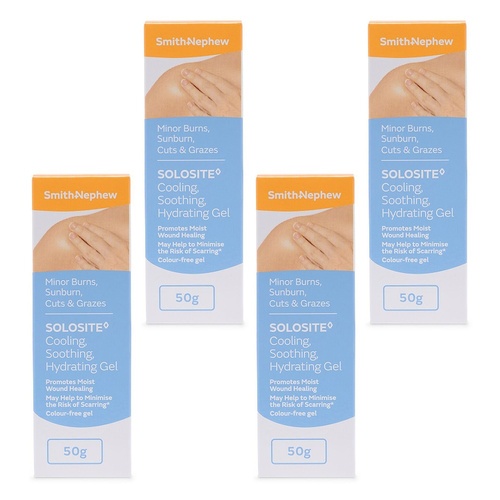 Solosite Cooling, Soothing, Hydrating Gel Pack of 4