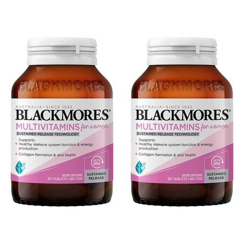 Blackmores Multivitamins for Women 90 Tablets Pack of 2