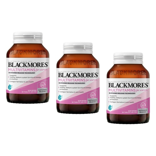 Blackmores Multivitamins for Women 90 Tablets Pack of 3