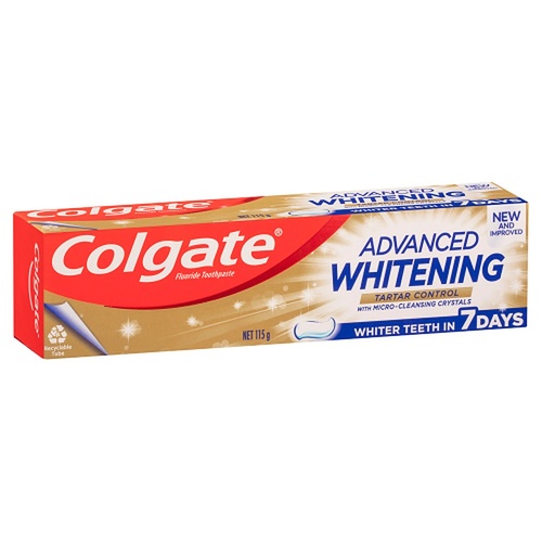 Colgate Advanced Whitening Tartar Control Toothpaste 115g