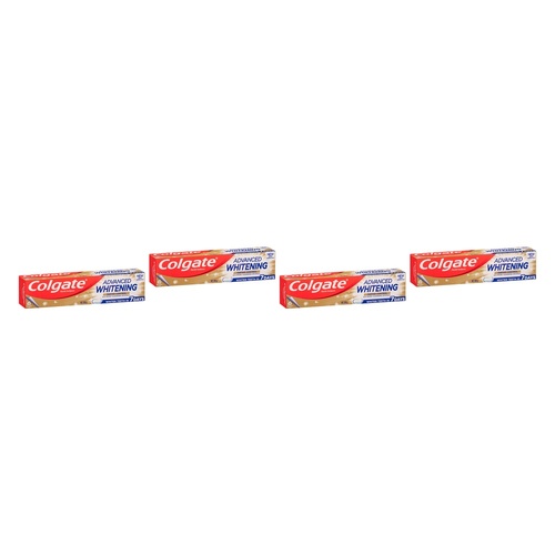 Colgate Advanced Whitening Tartar Control Toothpaste 200g Pack of 4