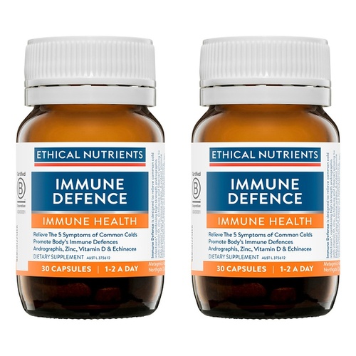 Ethical Nutrients Immune Defence 30 Capsules Pack of 2