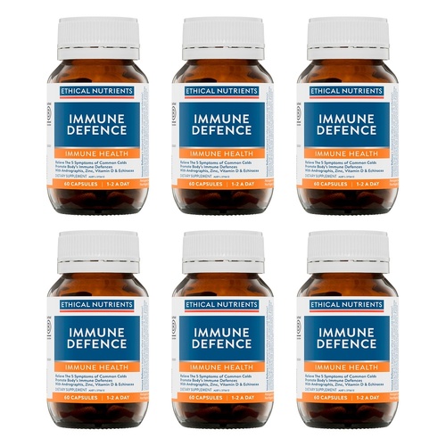 Ethical Nutrients Immune Defence 60 Capsules Pack of 6
