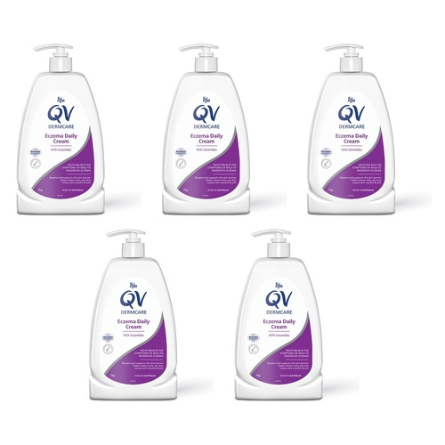 Ego QV Dermcare Eczema Daily Cream 1kg Pack of 5