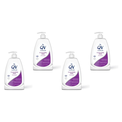 Ego QV Dermcare Eczema Daily Wash 1kg Pack of 4
