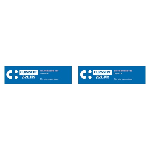 Curasept Chlorhexidine 0.5% Gingival Gel 30mL Pack of 2