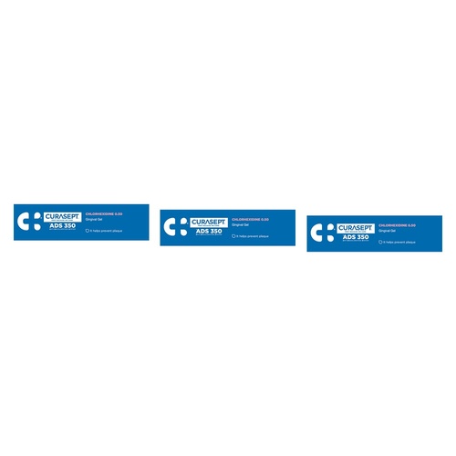Curasept Chlorhexidine 0.5% Gingival Gel 30mL Pack of 3