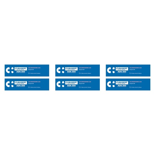 Curasept Chlorhexidine 0.5% Gingival Gel 30mL Pack of 6