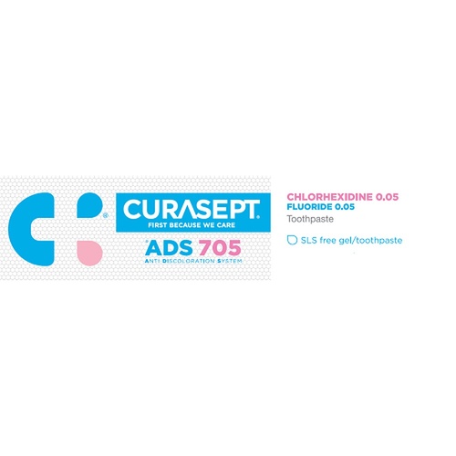 Curasept Chlorhexidine Toothpaste 0.05% 75mL