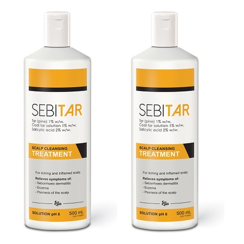 Ego Sebitar Scalp Cleansing Treatment 500mL Pack of 2