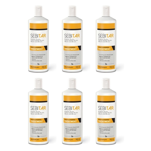 Ego Sebitar Scalp Cleansing Treatment 500mL Pack of 6