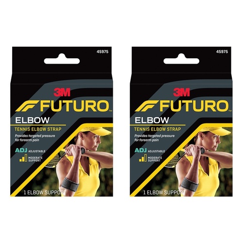 Futuro Tennis Elbow Strap Adjustable Pack of 2