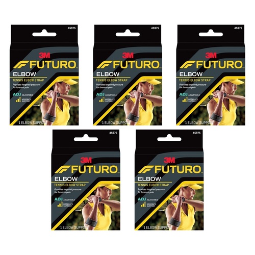 Futuro Tennis Elbow Strap Adjustable Pack of 5