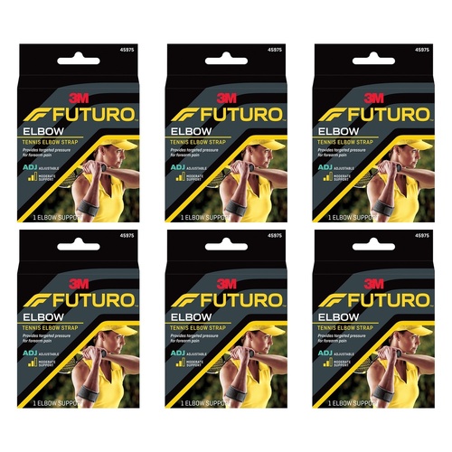 Futuro Tennis Elbow Strap Adjustable Pack of 6