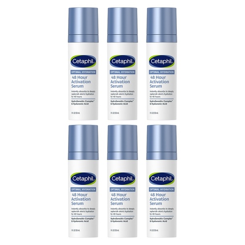 Cetaphil Optimal Hydration 48 Hour Activation Serum 30mL Pack of 6