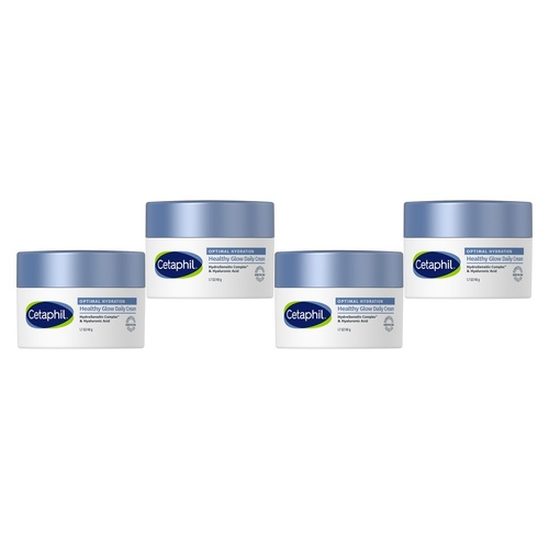 Cetaphil Optimal Hydration Healthy Glow Daily Cream 48g Pack of 4