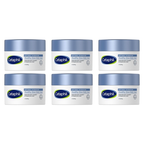 Cetaphil Optimal Hydration Healthy Glow Daily Cream 48g Pack of 6