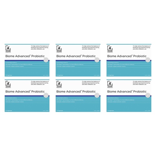 Activated Probiotics Biome Advanced Probiotic 10 Capsules Pack of 6