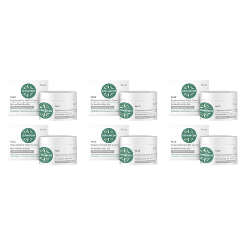 DermaVeen Regenerating Night Cream 50mL Pack of 6