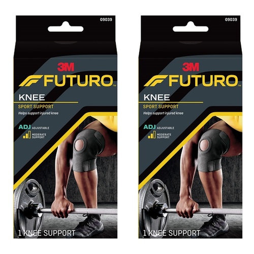 Futuro Sport Knee Support Adjustable Pack of 2
