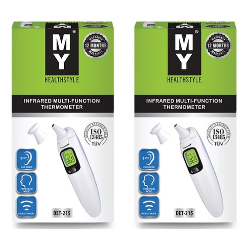 MY Infrared Ear & Forehead Thermometer Pack of 2