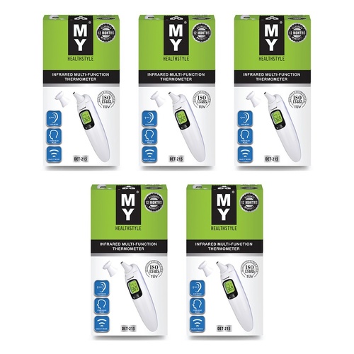 MY Infrared Ear & Forehead Thermometer Pack of 5
