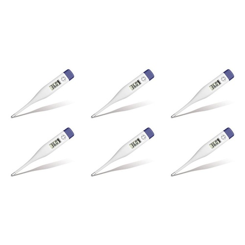 Ecomed Digital Thermometer Pack of 6