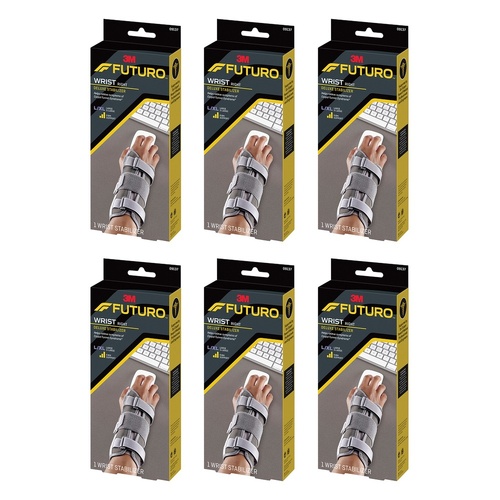 Futuro Deluxe Wrist Stabiliser Right Large/X-Large Pack of 6