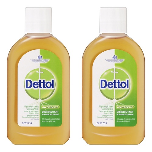 Dettol Antiseptic Disinfectant 250mL Pack of 2