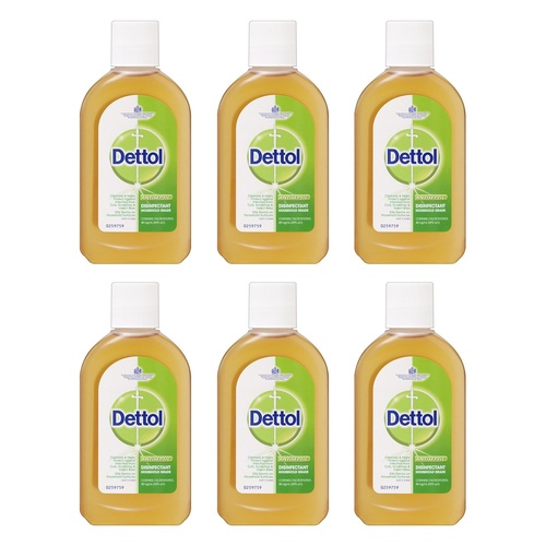 Dettol Antiseptic Disinfectant 250mL Pack of 6