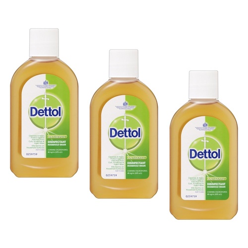 Dettol Antiseptic Disinfectant 500mL Pack of 3