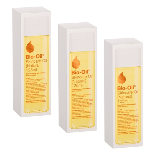 Bio-Oil Skincare Oil Natural 125mL Pack of 3