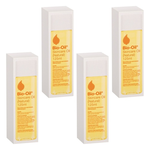 Bio-Oil Skincare Oil Natural 125mL Pack of 4