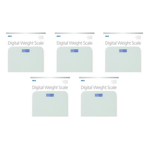 Able Digital Weight Scale Pack of 5
