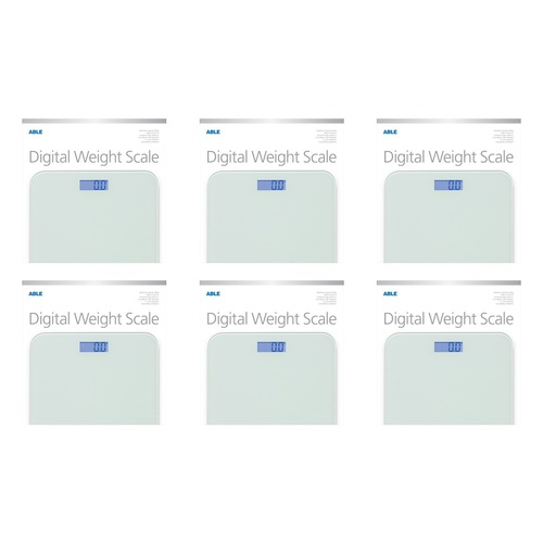 Able Digital Weight Scale Pack of 6