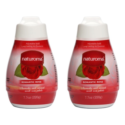 Naturoma Air Freshener Solid Gel Romantic Rose 220g Pack of 2
