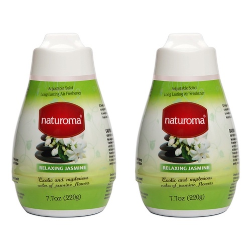 Naturoma Air Freshener Solid Gel Relaxing Jasmine 220g Pack of 2